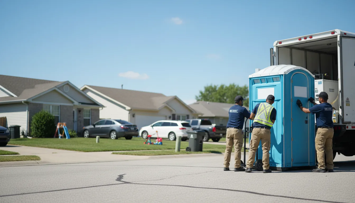 Standard Porta Potty Rentals in Melvin, IL near me